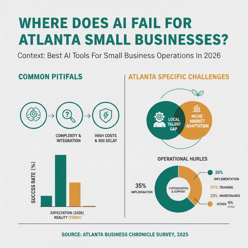 Where does AI fail for small businesses?