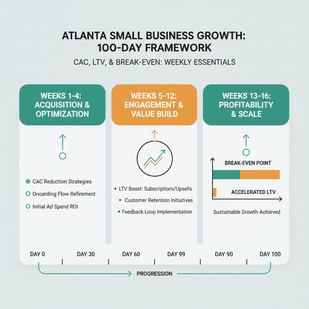 How does this tie into the 100-day framework?