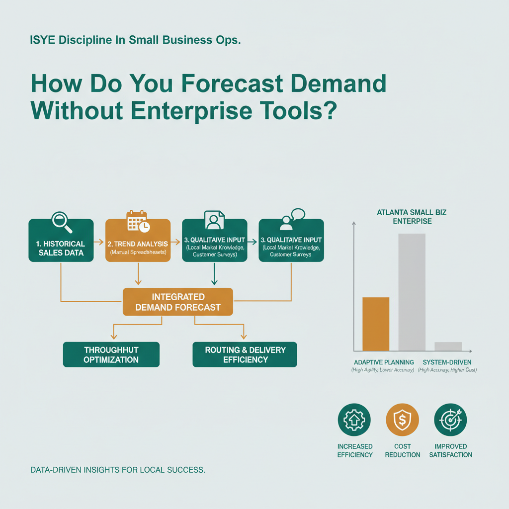 How do you forecast demand without enterprise tools?